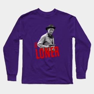 The Loner - Lloyd Bridges - 60s TV Western Long Sleeve T-Shirt